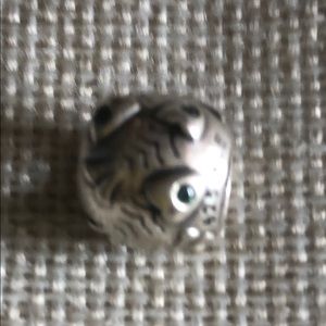 Pandora peridot fish charm